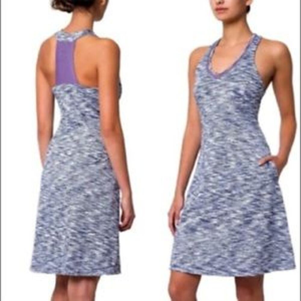 MPG Marled Performance Activewear Stretch Sleeveless Comfy Dress Women's Size XL